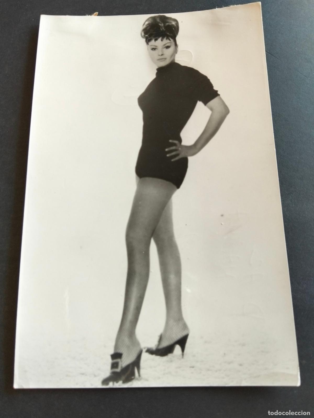 Fotografia antica: MARUJITA DIAZ ACTRIZ FOTOGRAFIA ANTIGUA ORIGINAL A&Ntilde;OS 60 18 X 12 CM