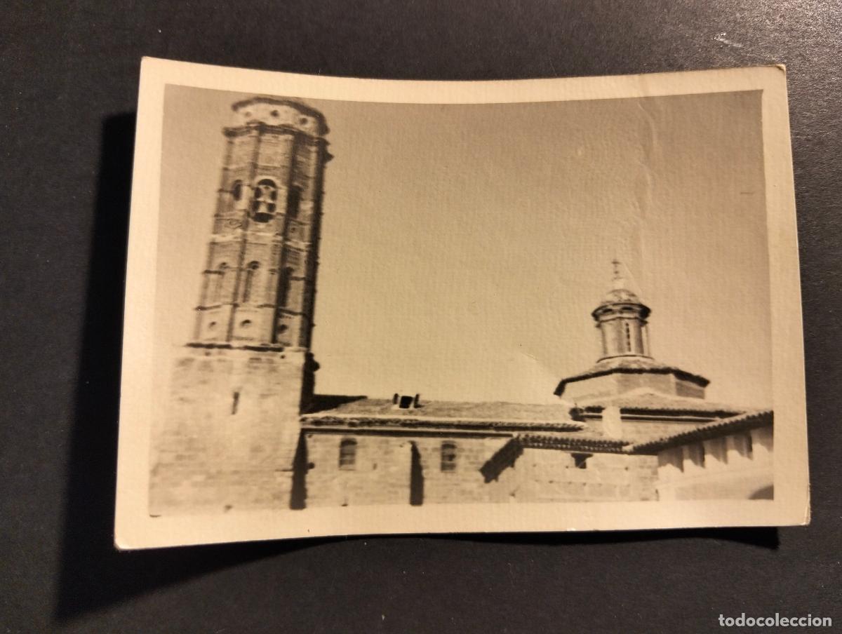 Fotograf&iacute;a antigua: BAGUENA TERUEL GUERRA CIVIL IGLESIA FOTOGRAFIA POR SOLDADO LEGION CONDOR 6 X 9 CM