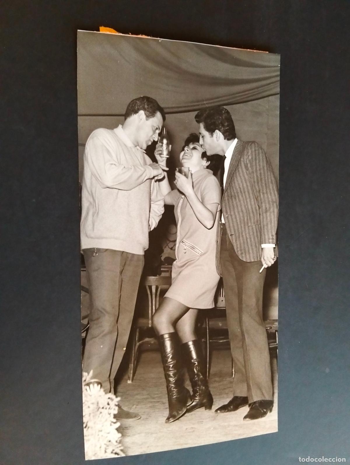 Fotograf&iacute;a antigua: MARUJITA DIAZ ACTRIZ ANTIGUA FOTOGRAFIA ORIGINAL 12 X 23.5 CM