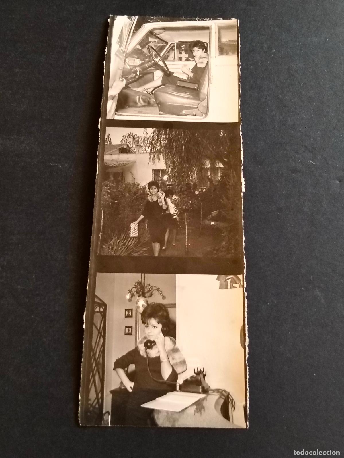 Antique Photography: MARUJITA DIAZ ACTRIZ ANTIGUA FOTOGRAFIA ORIGINAL 6.5 X 18 CM