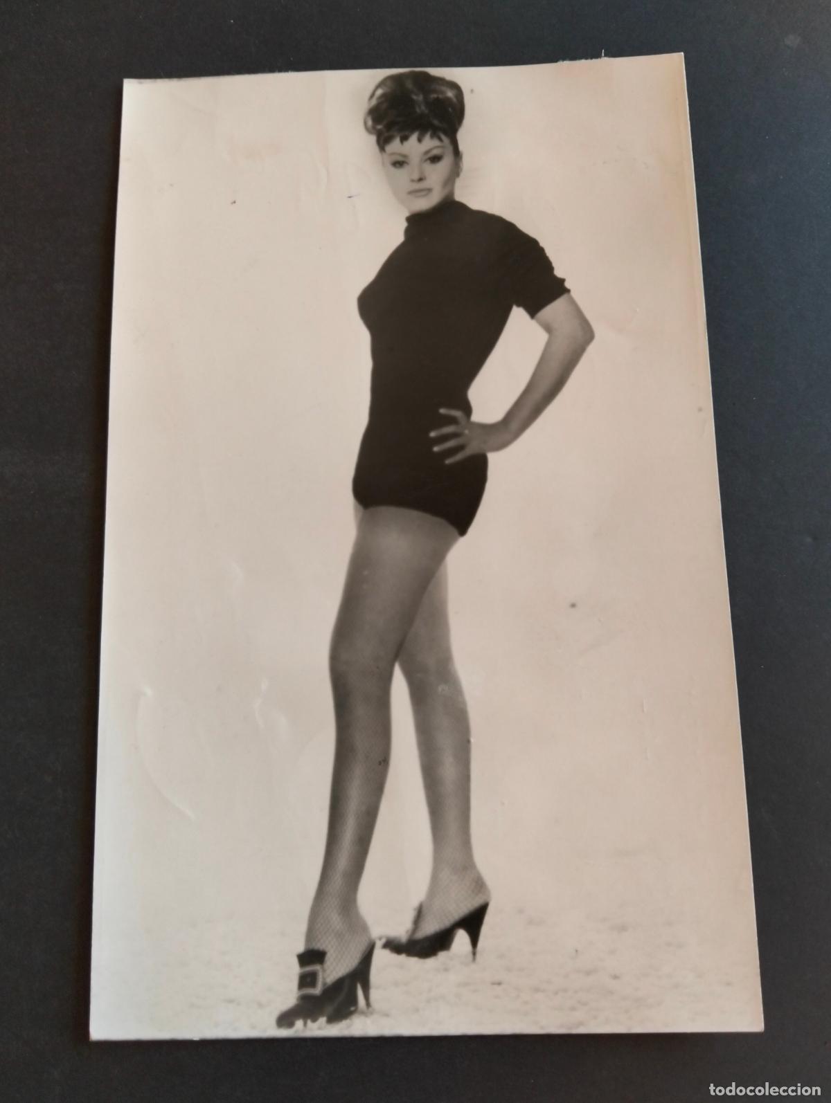 Photographie ancienne: MARUJITA DIAZ ACTRIZ ANTIGUA FOTOGRAFIA ORIGINAL 18 X 11 CM