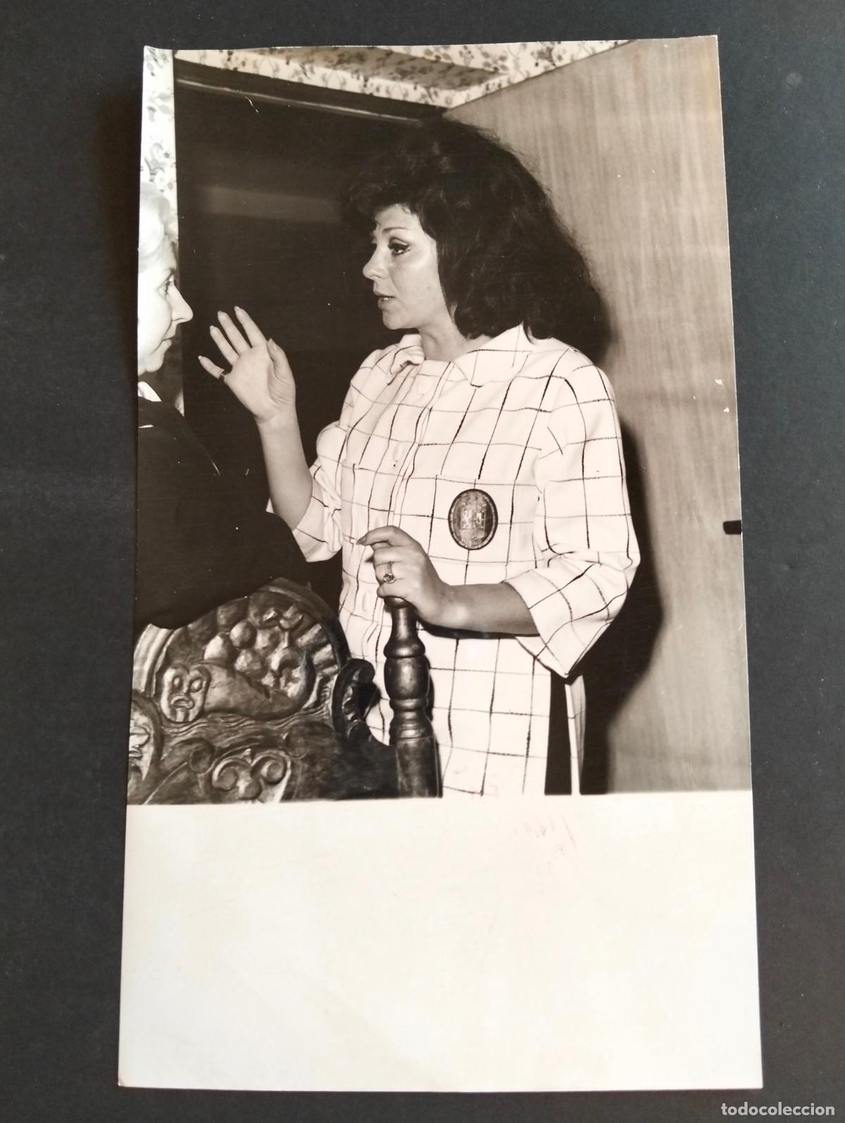 Fotograf&iacute;a antigua: MARUJITA DIAZ ACTRIZ ANTIGUA FOTOGRAFIA ORIGINAL 12 X 21 CM