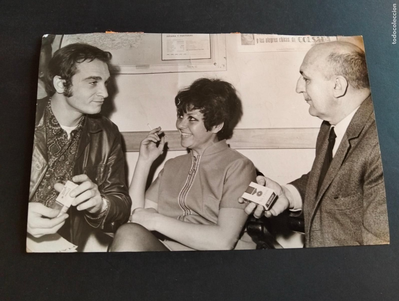 Fotograf&iacute;a antigua: MARUJITA DIAZ ACTRIZ ANTIGUA FOTOGRAFIA ORIGINAL 22 X 14 CM