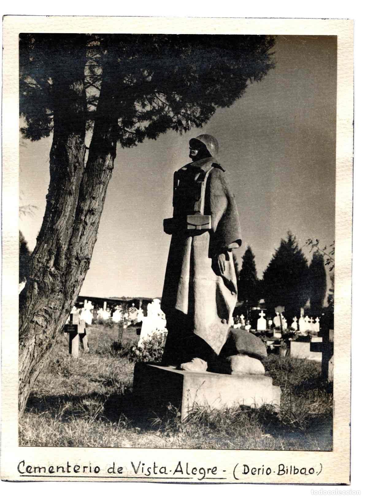 Antique Photography: FOTOGRAFIA CEMENTERIO DE VISTA ALEGRE, DERIO-BILBAO. A&Ntilde;OS 50