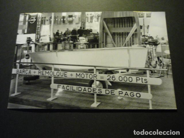 Alte Fotografie: BARCELONA SALON NAUTICO 1964 ANTIGUA FOTOGRAFIA ORIGINAL 12 X 18 CM