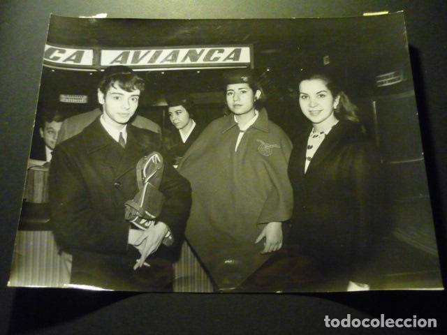 Photographie ancienne: MARIA ROSA BAILARINA ANTIGUA FOTOGRAFIA ORIGINAL A&Ntilde;OS 60 18 X 24 CM