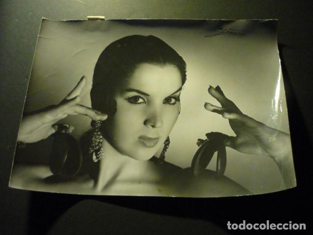 Fotograf&iacute;a antigua: MARIA ROSA BAILARINA ANTIGUA FOTOGRAFIA ORIGINAL A&Ntilde;OS 60 18 X 24 CM