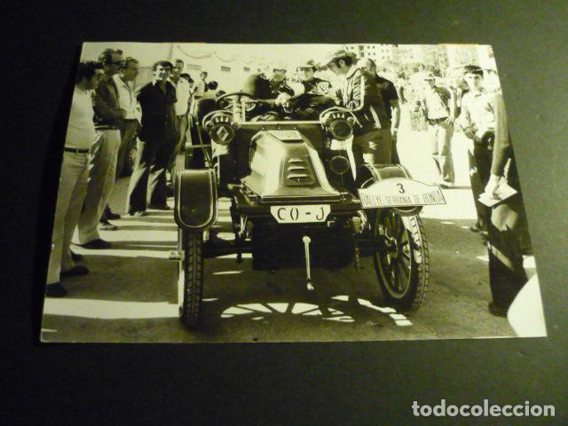 Photographie ancienne: I RALLYE COCHES SERRANIA DE RONDA MALAGA ANTIGUA FOTOGRAFIA ORIGINAL 18 X 12,5 CM