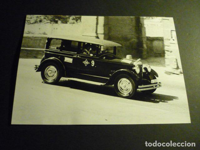 Fotograf&iacute;a antigua: VIII RALLYE COCHES RUTA DE DON QUIJOTE ANTIGUA FOTOGRAFIA ORIGINAL 18 X 12,5 CM