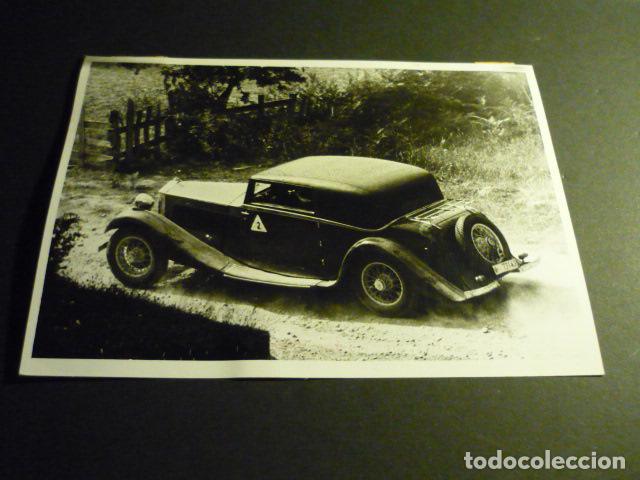 Photographie ancienne: V RALLYE DEL NORTE DE COCHES ANTIGUOS ANTIGUA FOTOGRAFIA ORIGINAL 18 X 12,5 CM