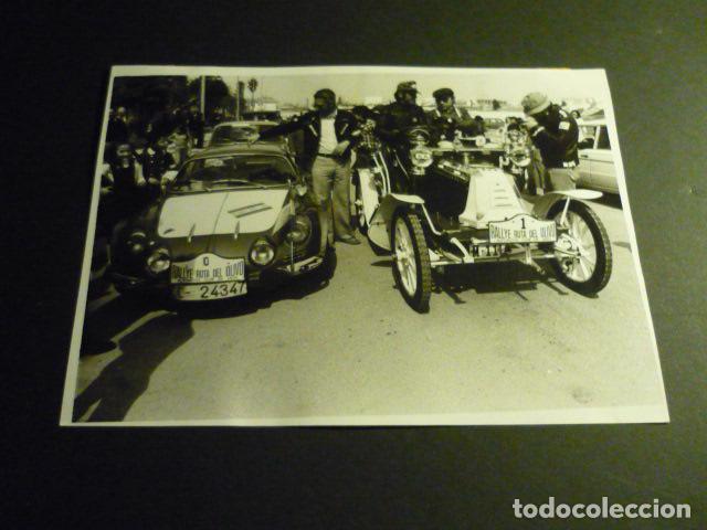 Photographie ancienne: RALLYE RUTA DEL OLIVO UBEDA JAEN ANTIGUA FOTOGRAFIA ORIGINAL 18 X 12,5 CM