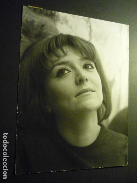 Photographie ancienne: AMPARO SOLER LEAL ACTRIZ ANTIGUA FOTOGRAFIA ORIGINAL 24 X 18 CM