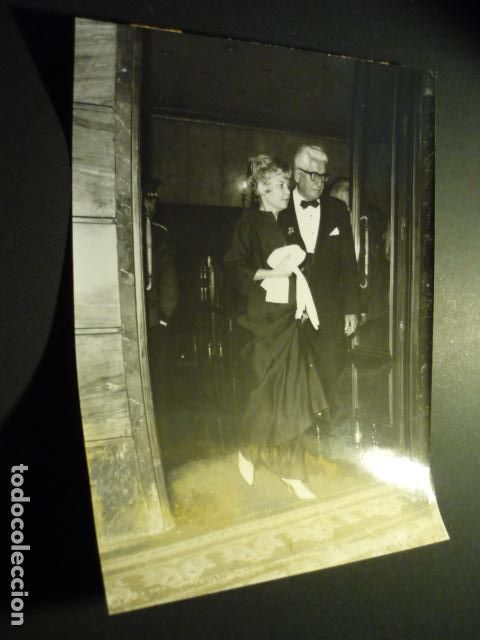 Fotograf&iacute;a antigua: MADRID TEATRO DE LA ZARZUELA FESTIVAL OPERA 1966 FOTOGRAFIA ORIGINAL 24 X 18 CM