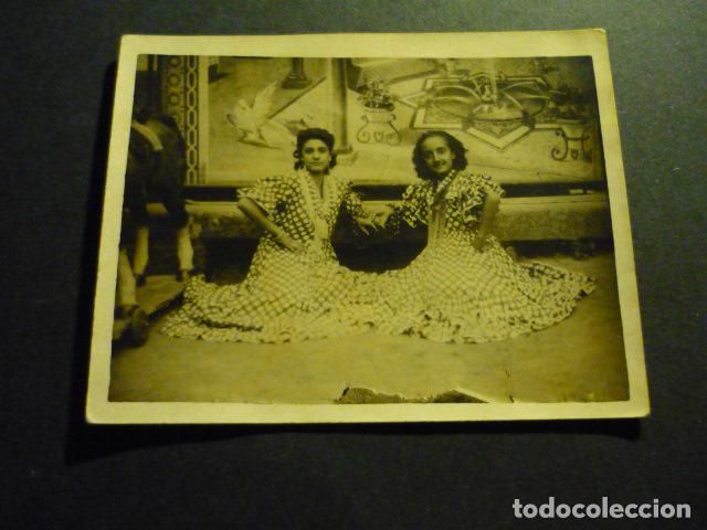 Fotografia antiga: BEJAR SALAMANCA CHICAS EN FERIA POR FOTOGRAFO MINUTERO ANTIGUA FOTOGRAFIA 7 X 9 CM