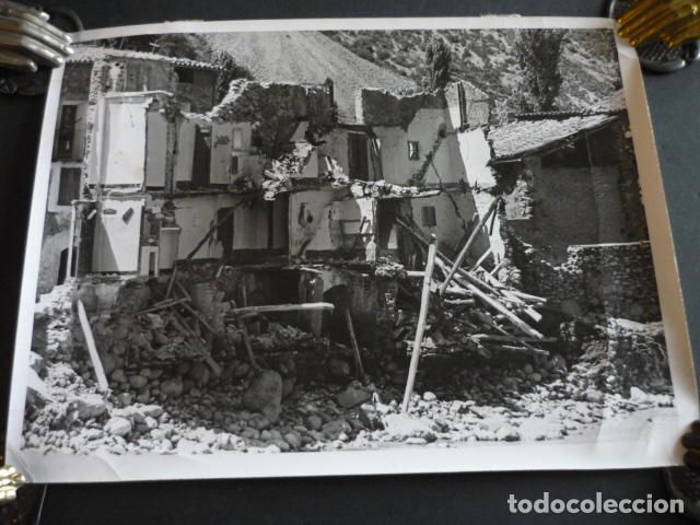 Antique Photography: VALLE DE ARAN LERIDA PONT DE SUERT INUNDACIONES 1963 ANTIGUA FOTOGRAFIA 18 X 24 CM