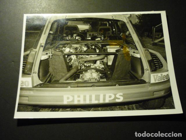 Fotograf&iacute;a antigua: AUTOMOVILISMO ESCUDERIAS PHILIPS ANTIGUA FOTOGRAFIA 13 X 18 CM