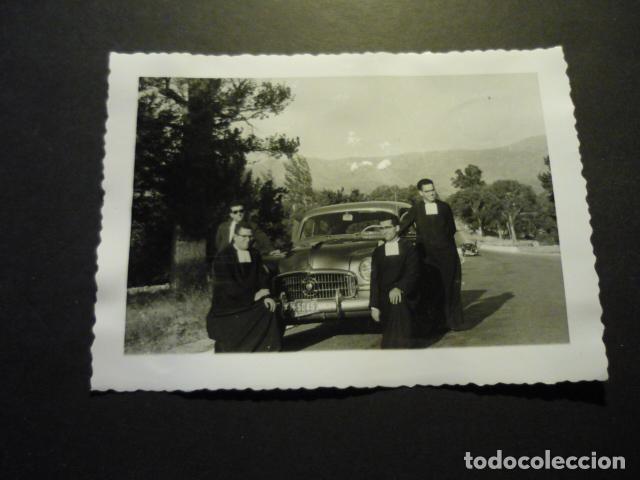 Fotograf&iacute;a antigua: LA GRANJA DE SAN ILDEFONSO SEGOVIA PADRES DE LA SALLE ANTIGUA FOTOGRAFIA 8,5 X 11,5 CM