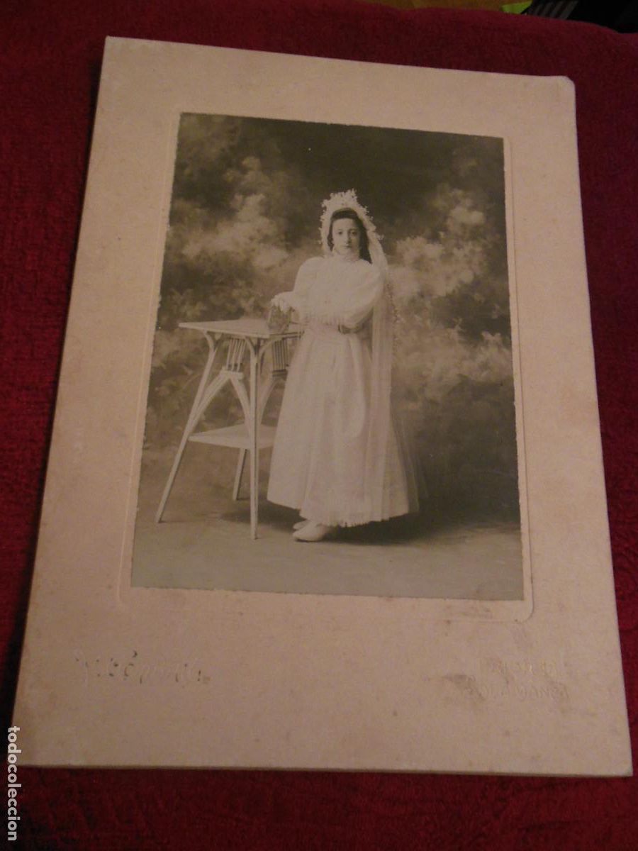 Fotograf&iacute;a antigua: FOTOGRAF&Iacute;A VENANCIO GOMBAU DE SALAMANCA - MUJER