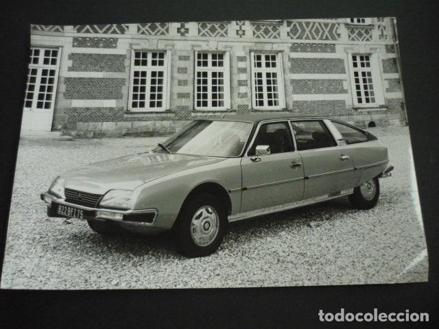 Fotograf&iacute;a antigua: AUTOMOVIL CITROEN CX ANTIGUA FOTOGRAFIA 21 X 30 CM