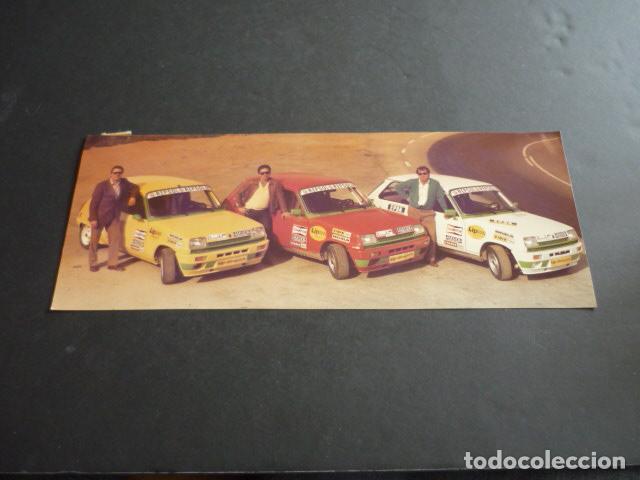 Fotograf&iacute;a antigua: AUTOMOVILISMO ESCUDERIA ARNALOT COMPETICION ANTIGUA FOTOGRAFIA 22,5 X 9 CM