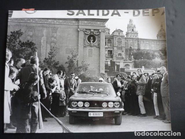 Fotograf&iacute;a antigua: AUTOMOVILISMO RALLYE DE MONTECARLO 1971 ANTIGUA FOTOGRAFIA 18 X 24 CM