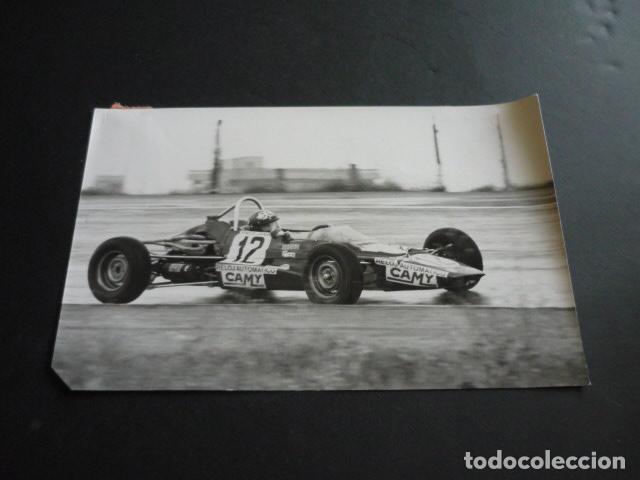 Fotograf&iacute;a antigua: AUTOMOVILISMO CIRCUITO DE JARAMA FORMULA NACIONAL 1430 1971 ANTIGUA FOTOGRAFIA 13 X 18 CM