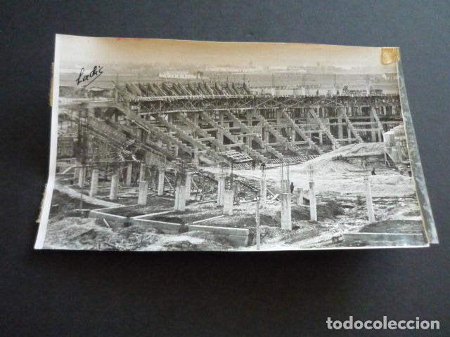 Alte Fotografie: CORDOBA CONSTRUCCION PLAZA DE TOROS ANTIGUA FOTOGRAFIA ORIGINAL 1964 12 X 18 CM