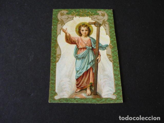 Fotograf&iacute;a antigua: NI&Ntilde;O JESUS ANTIGUA ESTAMPA CROMOLITOGRAFICA