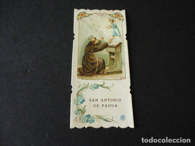 Fotograf&iacute;a antigua: SAN ANTONIO DE PADUA ANTIGUA ESTAMPA CROMOLITOGRAFICA