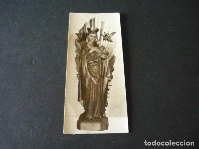 Fotograf&iacute;a antigua: VIRGEN MARIA Y NI&Ntilde;O JESUS ANTIGUA ESTAMPA