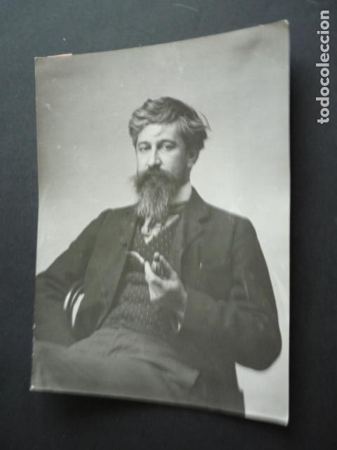 Fotograf&iacute;a antigua: SANTIAGO RUSE&Ntilde;OL PINTOR FOTOGRAFIA 18 X 24 CM