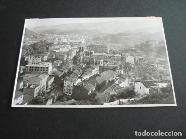 Antique Photography: SAMA DE LANGREO ASTURIAS VISTA PARCIAL ANTIGUA FOTOGRAFIA 11 X 17 CM