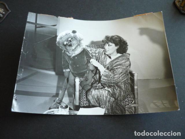 Fotograf&iacute;a antigua: MARI CARMEN VILLASE&Ntilde;OR VENTRILOCUA ANTIGUA FOTOGRAFIA 18 X 12 CM