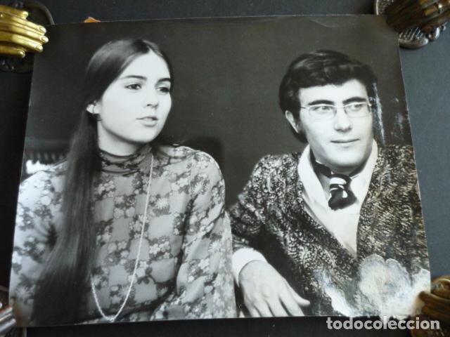 Alte Fotografie: ROMINA POWER Y ALBANO CANTANTES ANTIGUA FOTOGRAFIA 24 X 18 CM