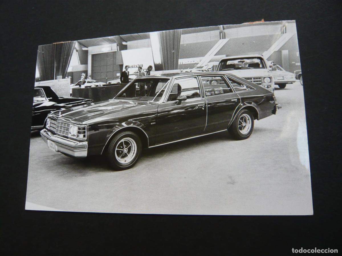 Fotograf&iacute;a antigua: SALON DEL AUTOMOVIL DE GINEBRA 1978 AUTOMOVIL BUICK FOTOGRAFIA 12 X 18 CM