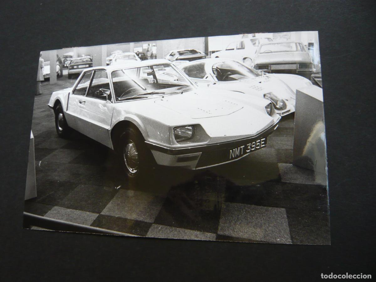 Alte Fotografie: SALON DEL AUTOMOVIL DE GINEBRA 1978 AUTOMOVIL ROVER FOTOGRAFIA 12 X 18 CM