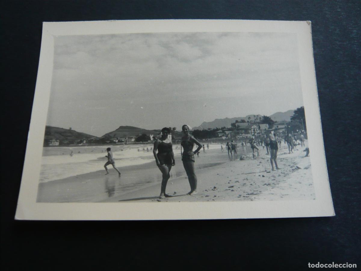 Alte Fotografie: RIBADESELLA ASTURIAS ANTIGUA FOTOGRAFIA 7,5 X 10,5 CM