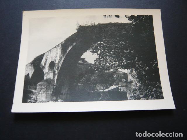 Fotograf&iacute;a antigua: CANGAS DE ONIS ASTURIAS ANTIGUA FOTOGRAFIA 7,5 X 10,5 CM