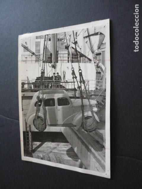 Alte Fotografie: LONDRES ESCENA EN EL PUERTO 1959 ANTIGUA FOTOGRAFIA 15 X 21 CM