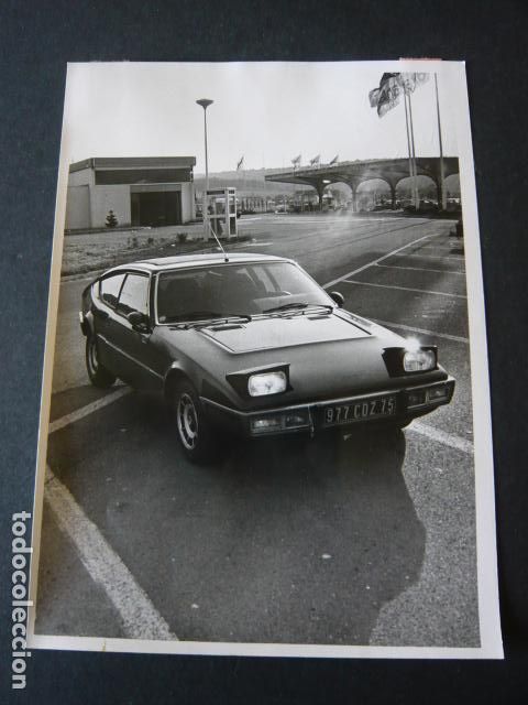 Fotografia antiga: AUTOMOVIL MARCA MATRA BAGHEERA X ANTIGUA FOTOGRAFIA 13 X 18 CM