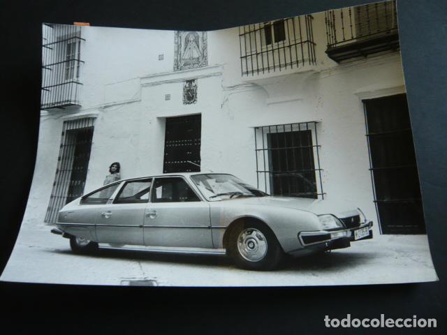 Fotograf&iacute;a antigua: CITROEN CX AUTOMOVIL ANTIGUA FOTOGRAFIA 24 X 18 CM