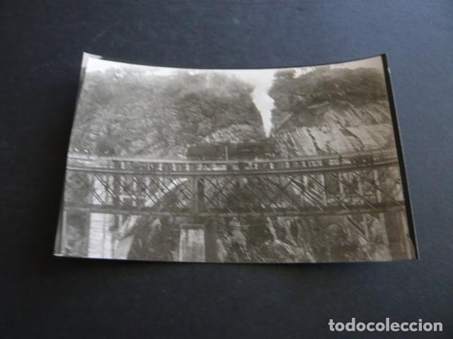 Photographie ancienne: PLASENCIA CACERES PUENTE FERROCARRIL SOBRE EL JERTE ANTIGUA FOTOGRAFIA 9,5 X 14 CM