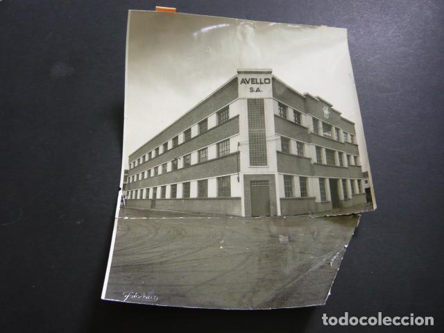 Alte Fotografie: GIJON ASTURIAS FABRICA MOTOCICLETAS AVELLO 1960 ANTIGUA FOTOGRAFIA 24 X 18 CM