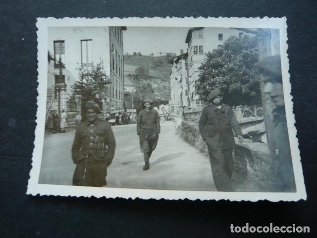 Fotograf&iacute;a antigua: IRUN GUIPUZCOA GUERRA CIVIL FOTOGRAFIA POR SOLDADO LEGION CONDOR 6 X 9 CM