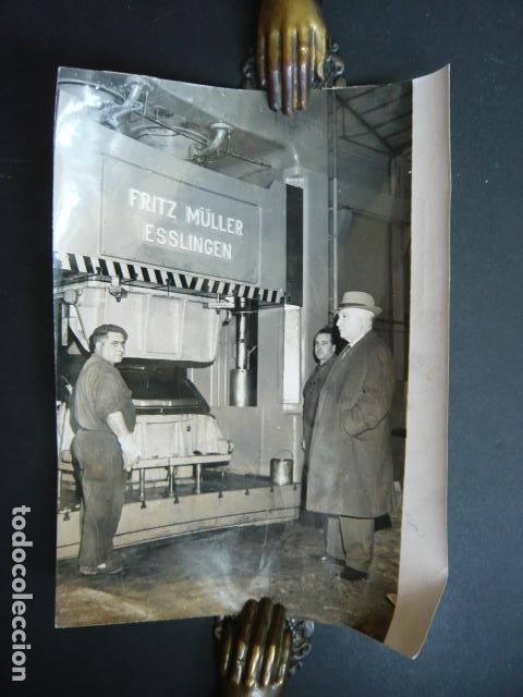 Antique Photography: MUNGUIA VIZCAYA FABRICA BELTRAN CASADO CIA ANTIGUA FOTOGRAFIA 24 X 18 CM