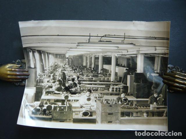 Antique Photography: DEUSTO VIZCAYA FABRICA BELTRAN CASADO CIA ANTIGUA FOTOGRAFIA 24 X 18 CM