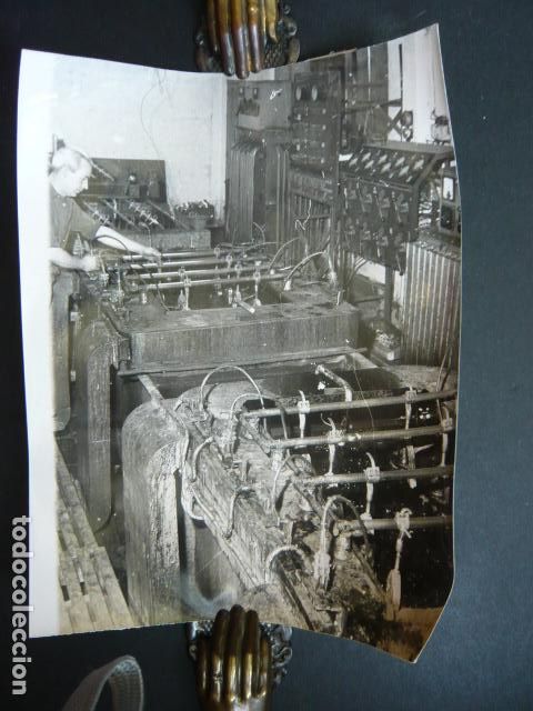 Antique Photography: DEUSTO VIZCAYA FABRICA BELTRAN CASADO CIA ANTIGUA FOTOGRAFIA 24 X 18 CM