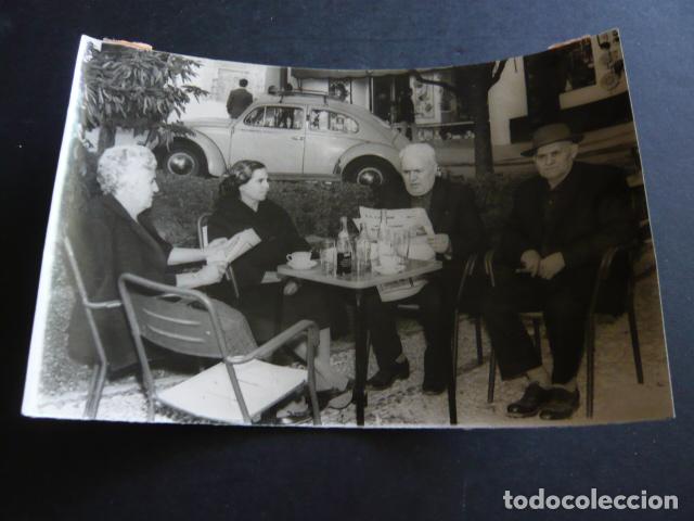 Alte Fotografie: BENAQUE MALAGAJUAN HIDALGO ESPA&Ntilde;A REPUBLICANO ESCONDIDO CON SU FAMILIA ANTIGUA FOTOGRAFIA 13 X 18 CM