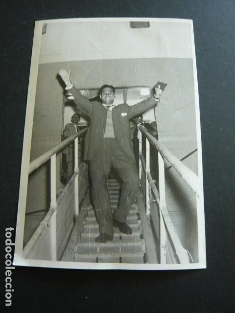 Alte Fotografie: SANTA CRUZ DE TENERIFE REGRESO BARCO SECUESTRAD HERNANDO GIL FOT. ANTIGUA FOTOGRAFIA 1961 13 X 18 CM