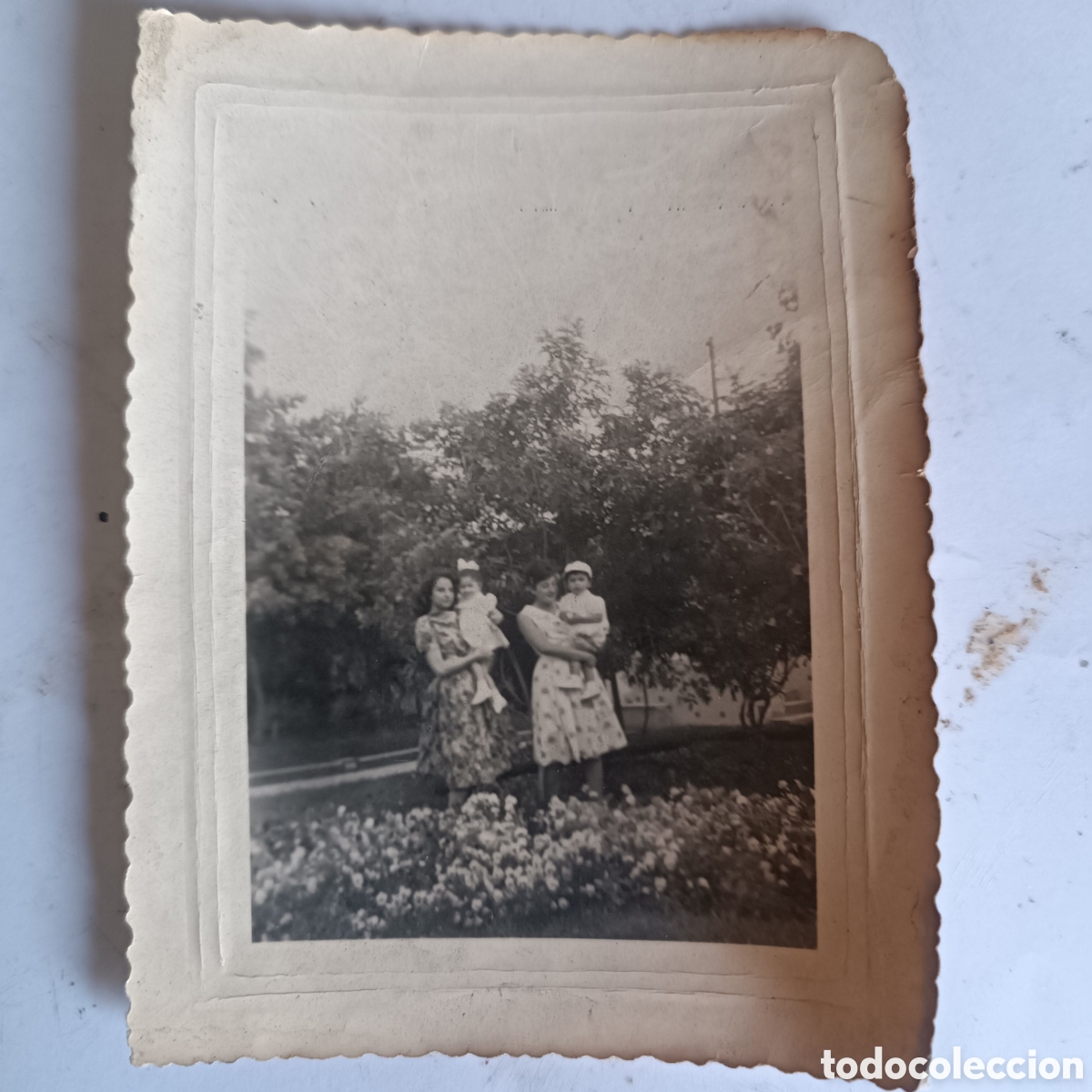 Antique Photography: Fotograf&iacute;a 105x80mm A&ntilde;o 1960